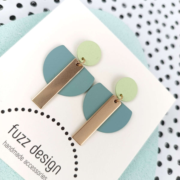 Legendary | Gold & Sea Green & Pastel Green