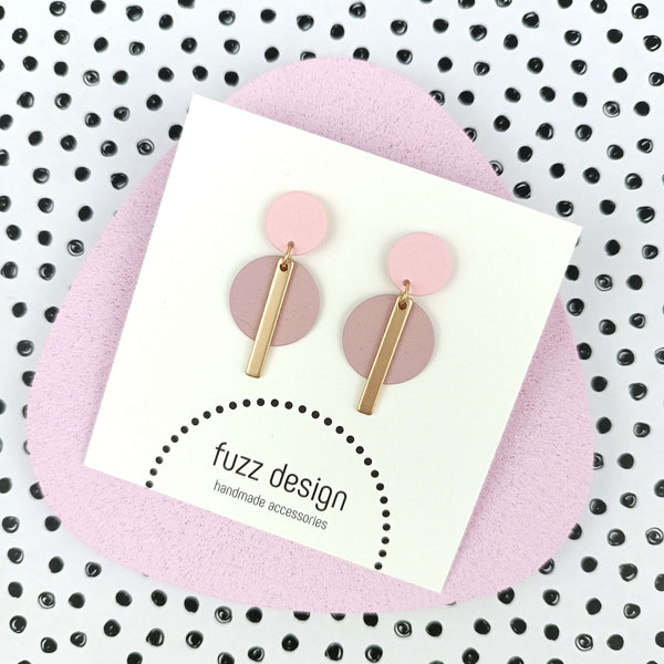 Subtle And Sweet | Mauve & Gold & Pastel Pink