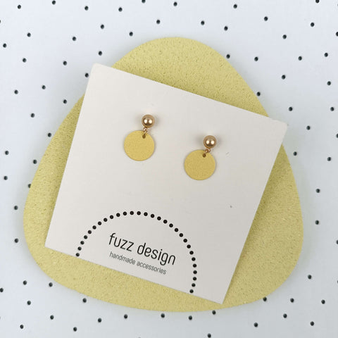 Missy | Pastel Yellow & Gold