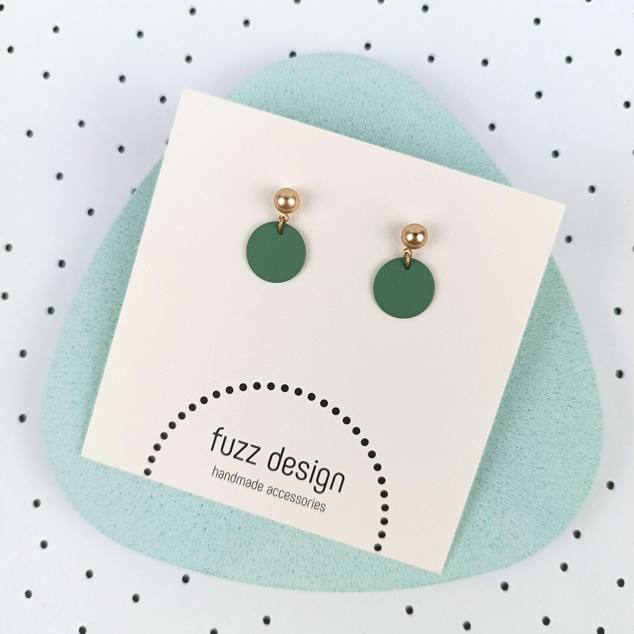 Missy | Soft Green & Gold