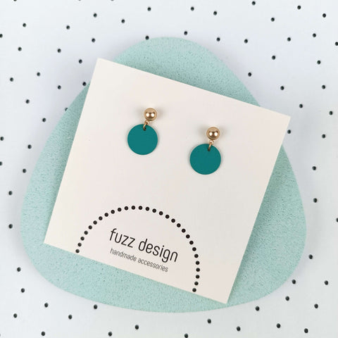 Missy | Teal & Gold