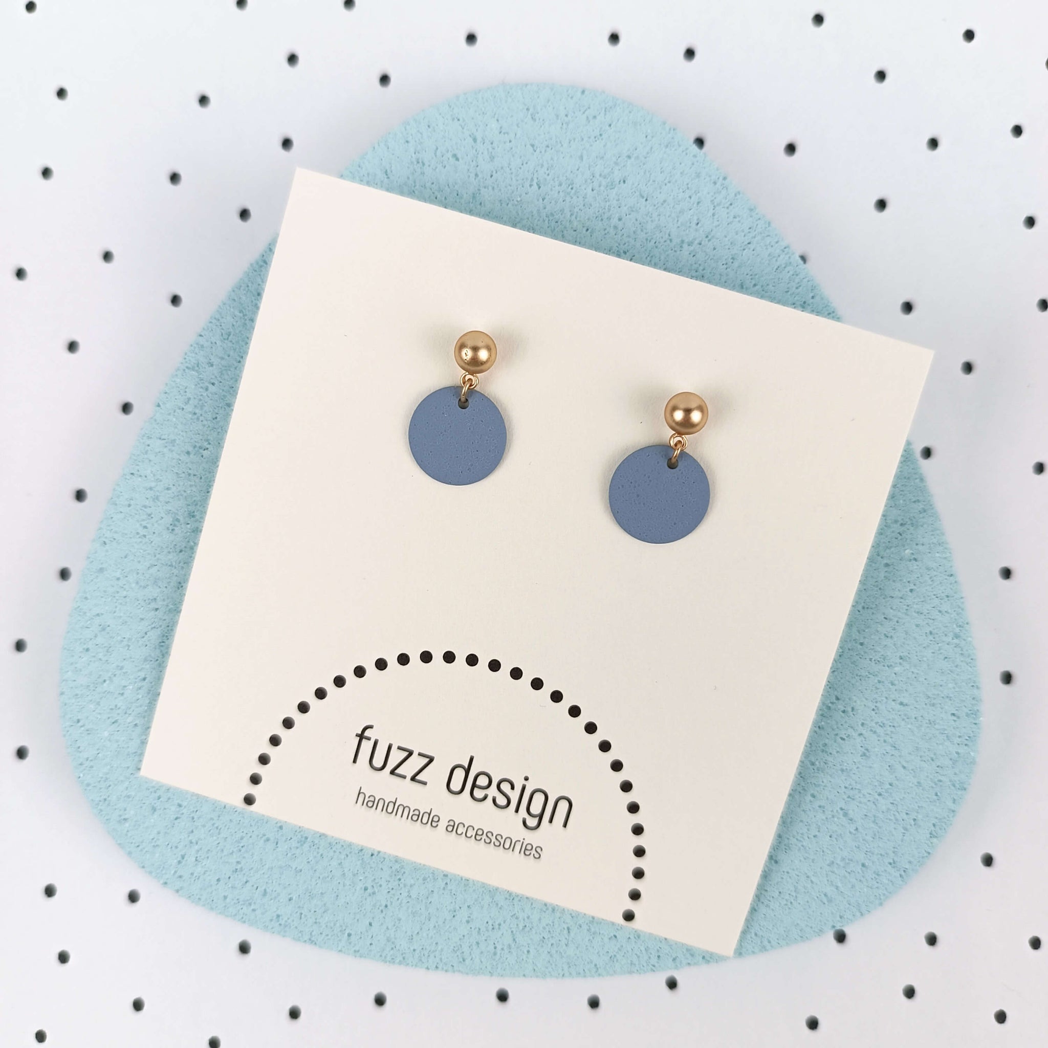 Missy | Soft Blue & Gold