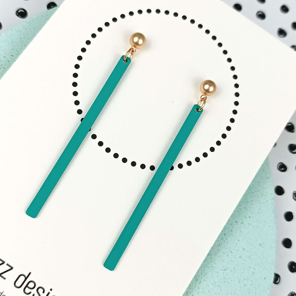 Allure | Large | Teal & Gold