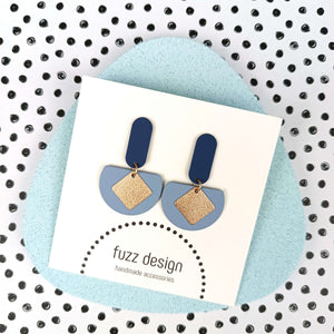 Smells Like Success | Gold & Soft Blue & Dark Blue