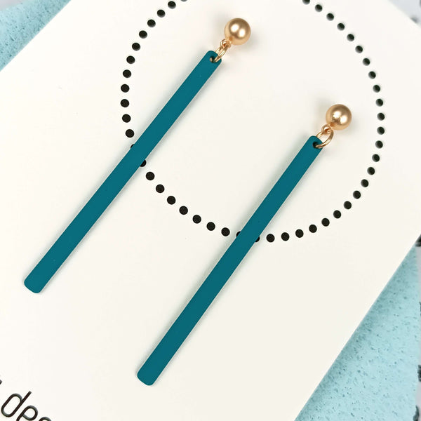 Allure | Large | Dark Teal & Gold