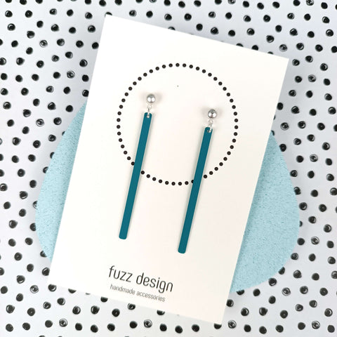 Allure | Large | Dark Teal & Silver