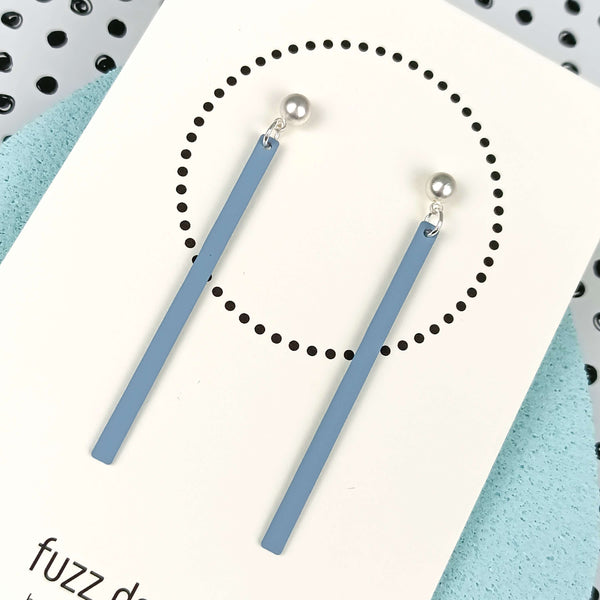 Allure | Large | Soft Blue & Silver