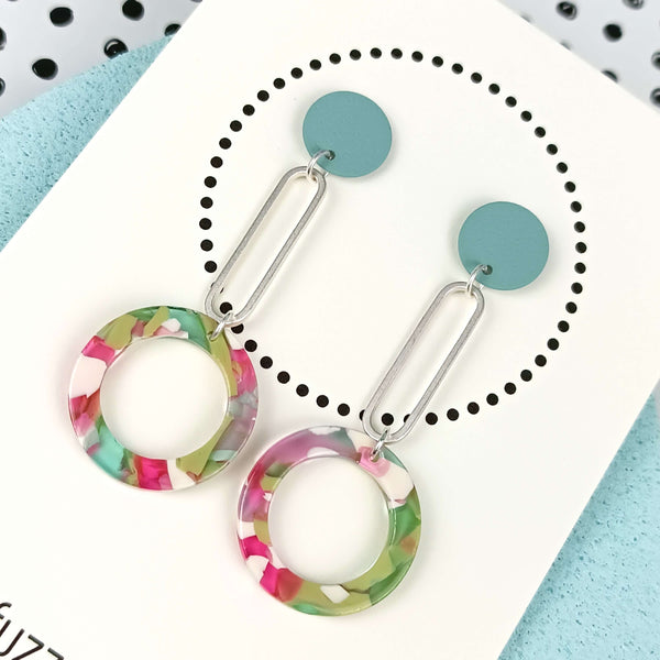 Holy Moly | Candy | Silver & Sea Green