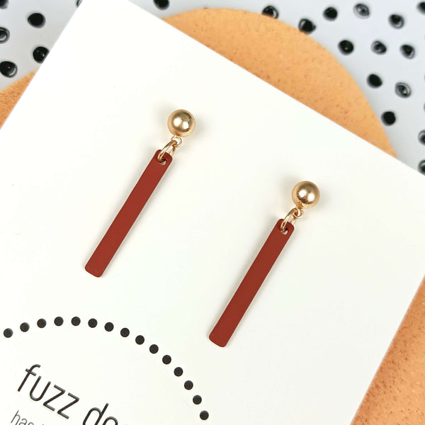 Allure | Small | Rust & Gold