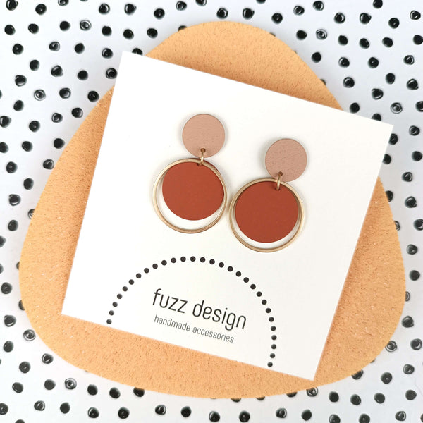 Sweet Cakes | Gold & Rust & Warm Taupe