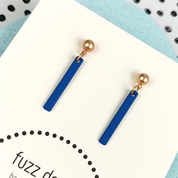 Allure | Small | Royal Blue & Gold