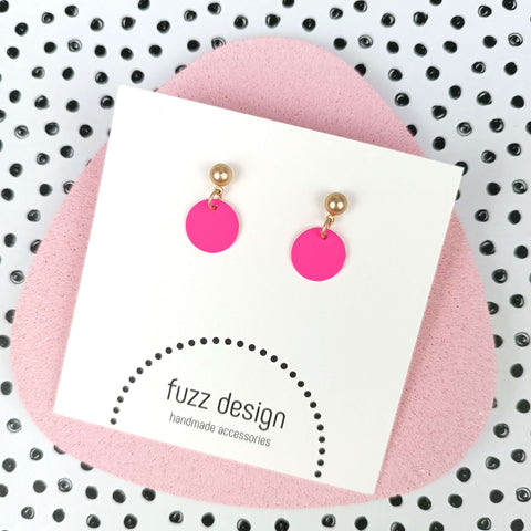 Missy | Bright Pink & Gold