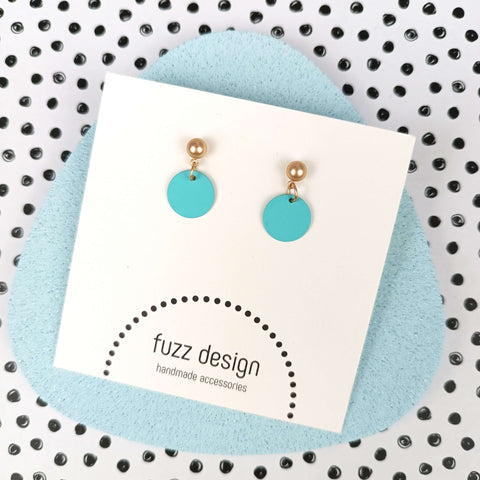 Missy | Bright Blue & Gold