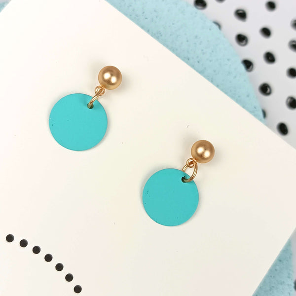 Missy | Bright Blue & Gold