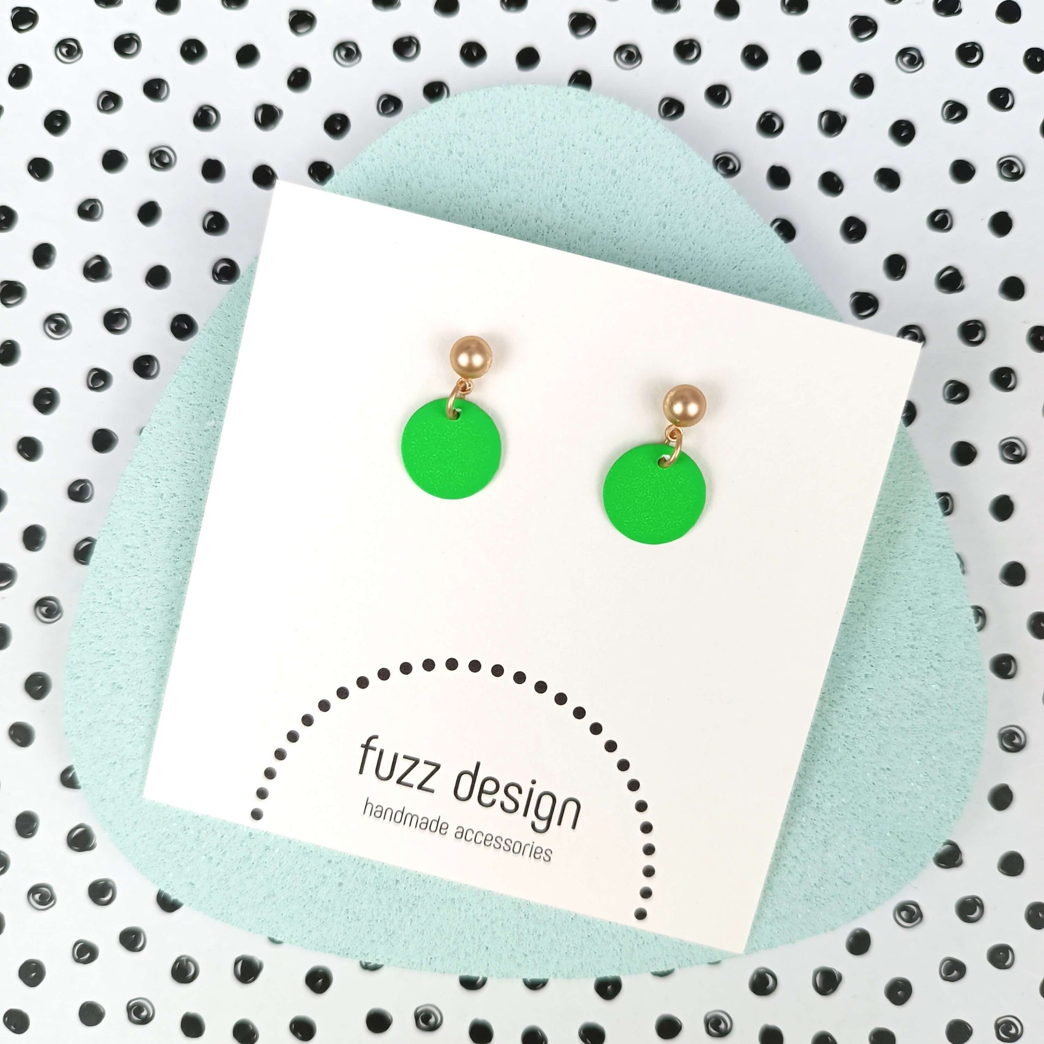 Missy | Bright Green & Gold
