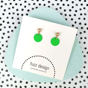 Missy | Bright Green & Gold