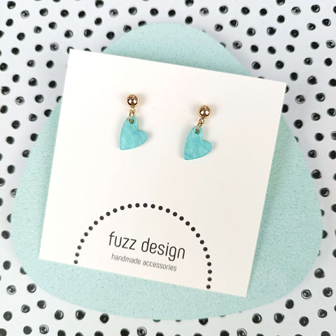 Maddie | Aqua & Gold
