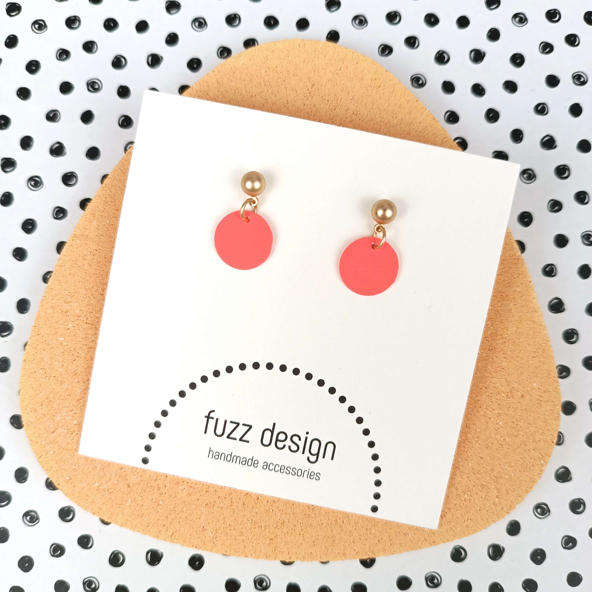 Missy | Bright Orange & Gold
