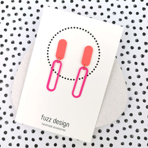 Party All Night | Bright Pink & Bright Orange