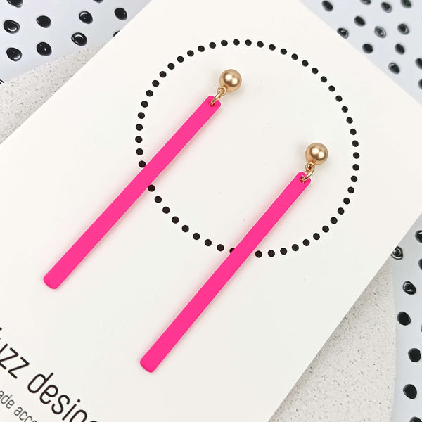 Allure | Large | Bright Pink & Gold