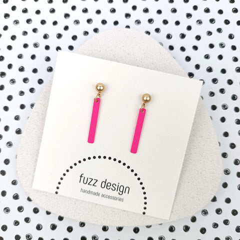 Allure | Small | Bright Pink & Gold