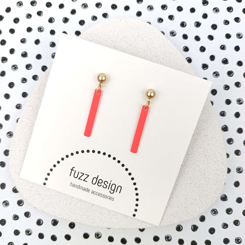 Allure | Small | Bright Orange & Gold