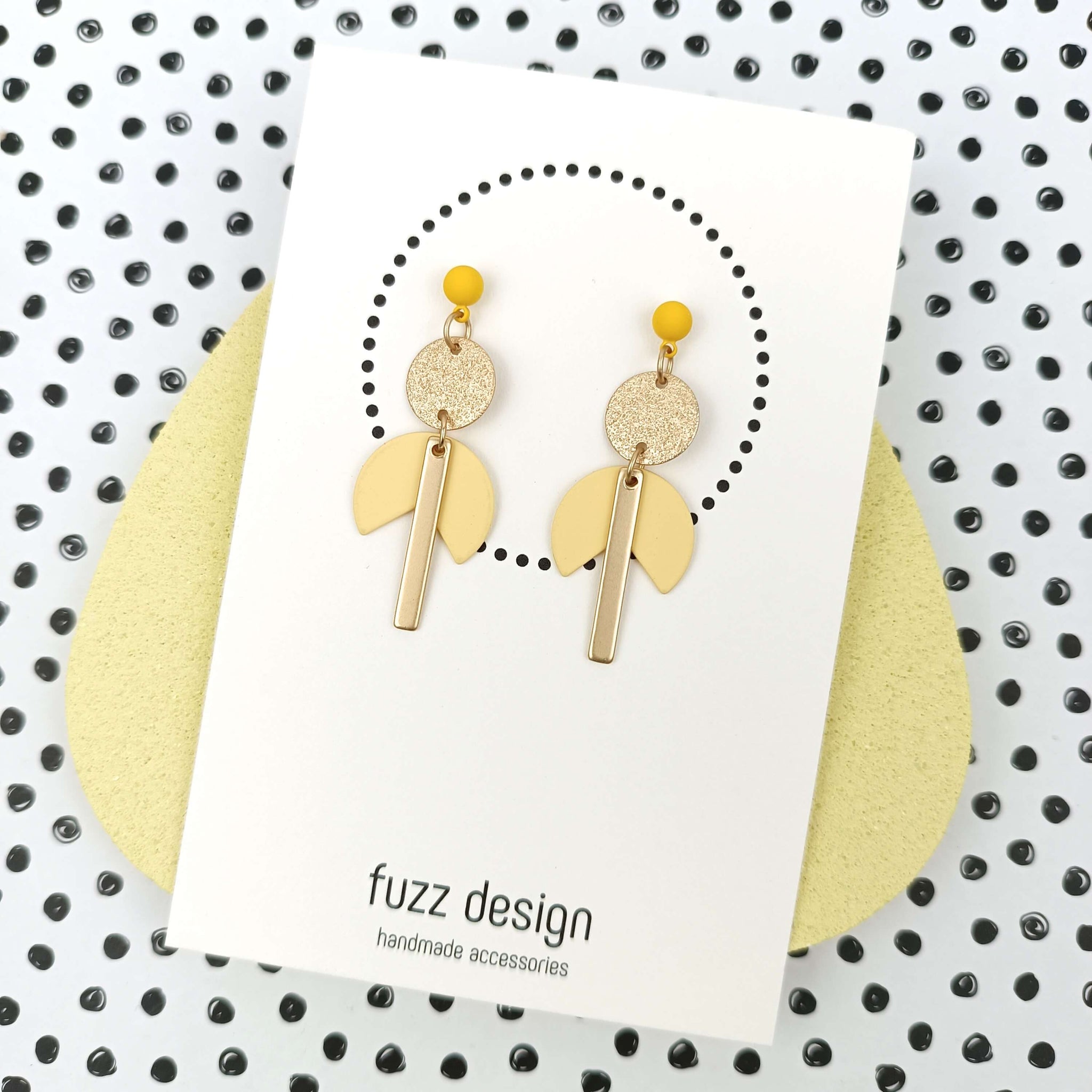 Wild Heart | Pastel Yellow & Gold & Sunflower Yellow