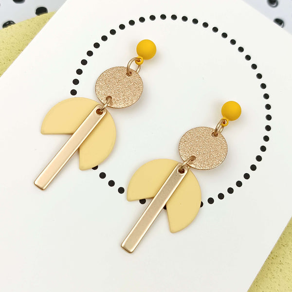 Wild Heart | Pastel Yellow & Gold & Sunflower Yellow