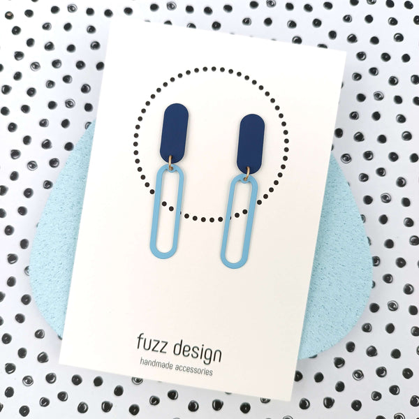 Party All Night | Light Blue & Dark Blue