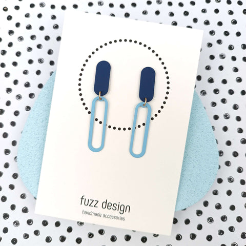 Party All Night | Light Blue & Dark Blue