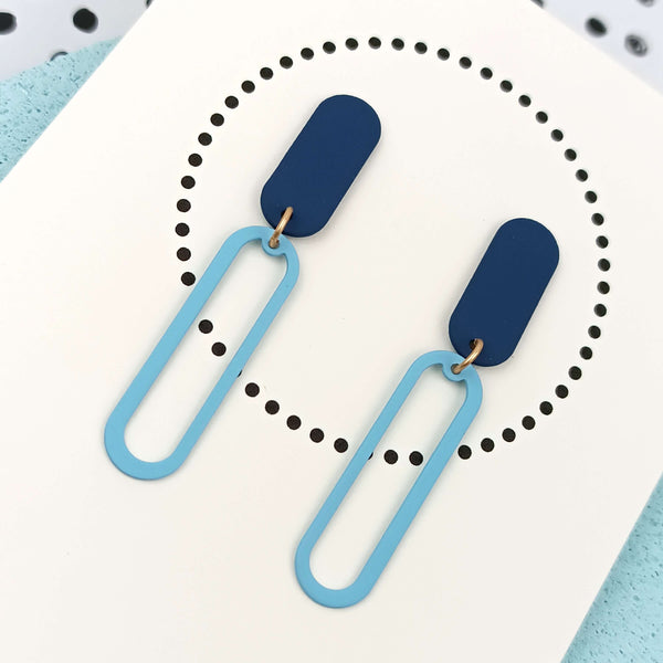 Party All Night | Light Blue & Dark Blue