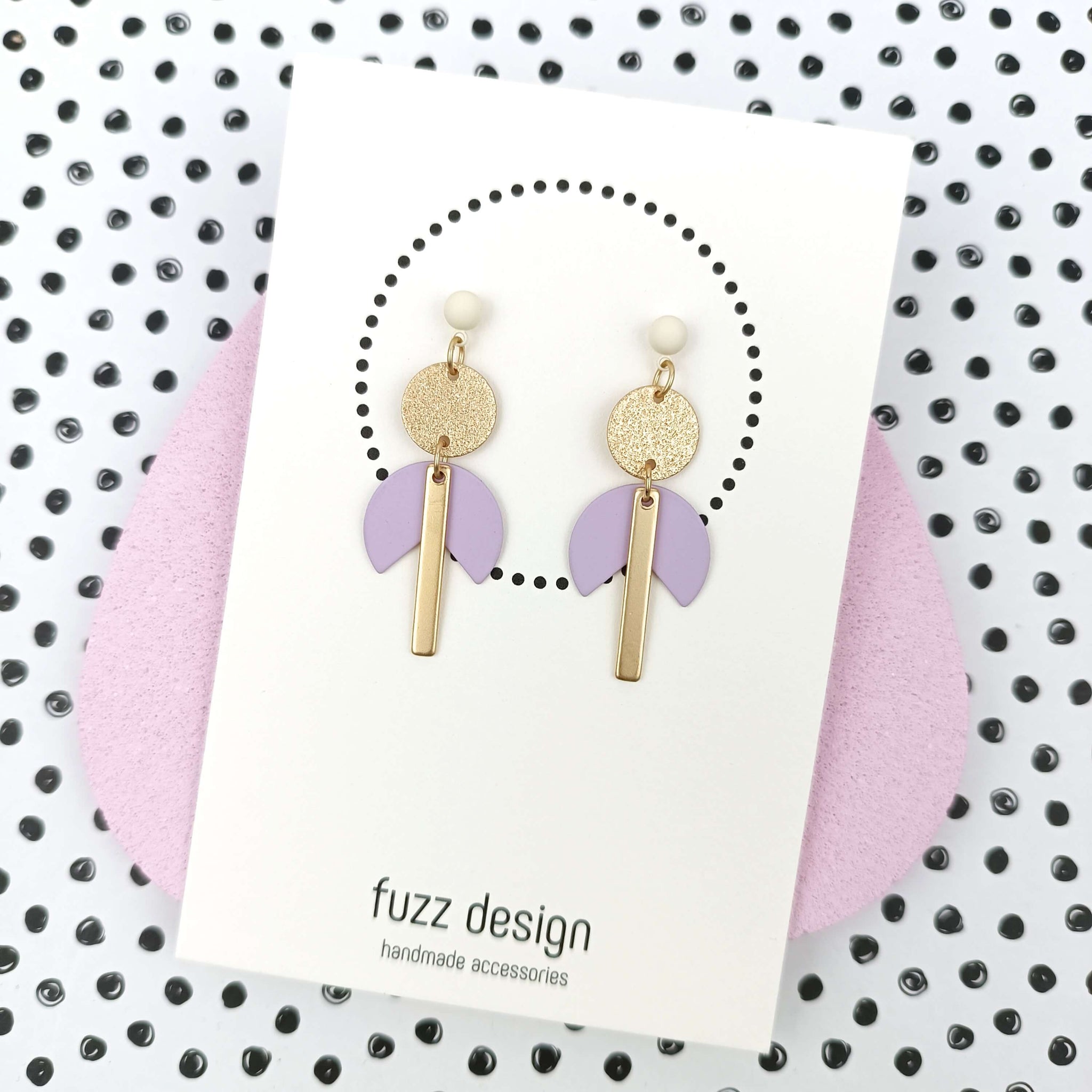Wild Heart | Pastel Purple & Gold & Ivory