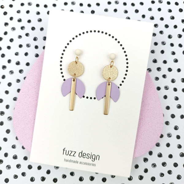 Wild Heart | Pastel Purple & Gold & Ivory