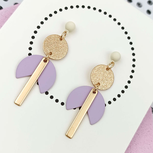 Wild Heart | Pastel Purple & Gold & Ivory