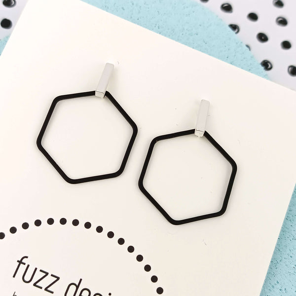 Hexalicious | Small | Black & Silver