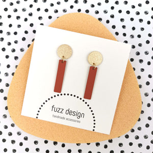 Full Moon | Rust & Gold