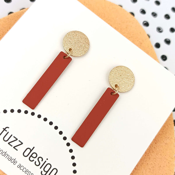 Full Moon | Rust & Gold