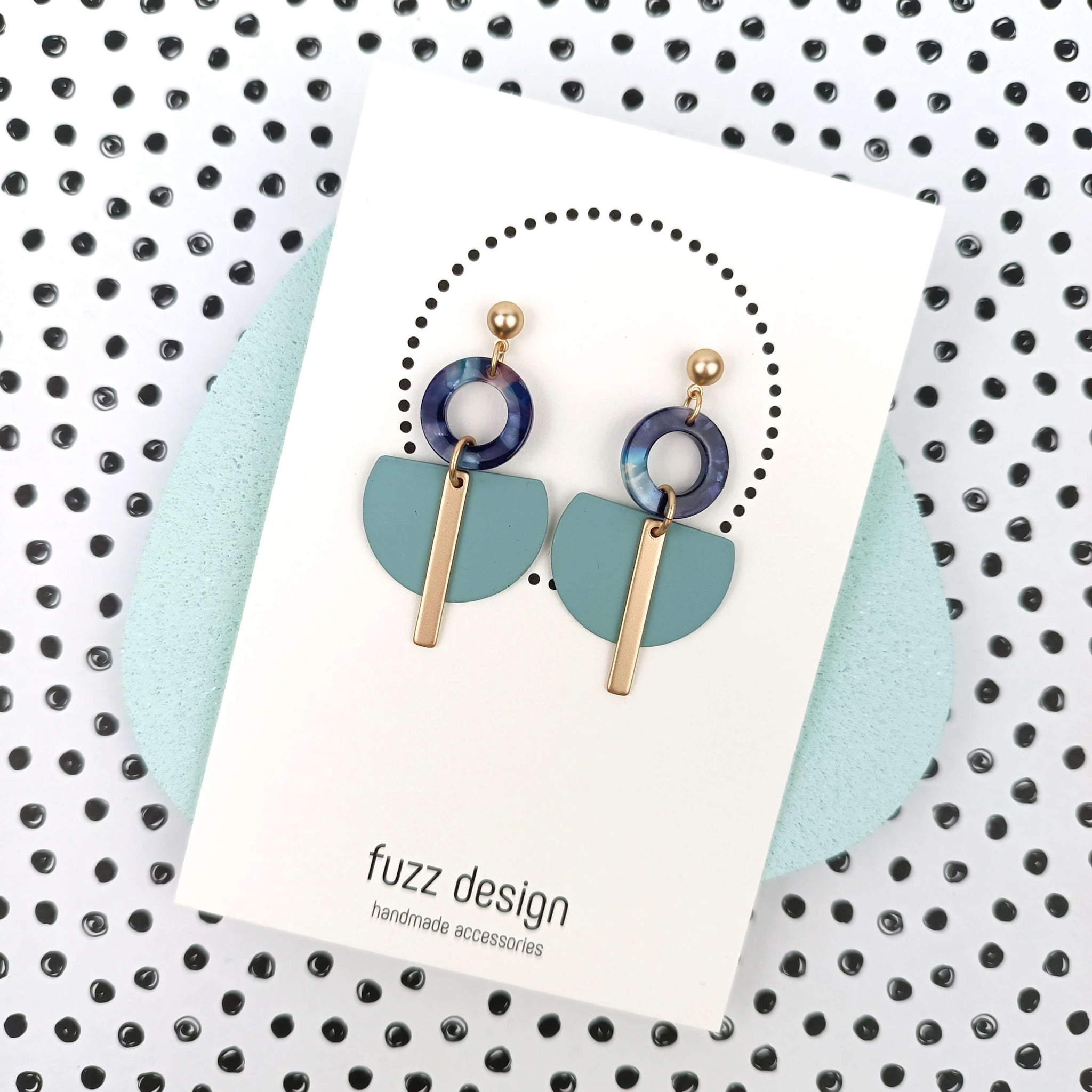 Stunning | Clouds | Gold & Sea Green