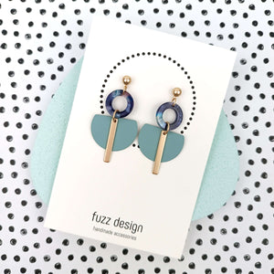 Stunning | Clouds | Gold & Sea Green