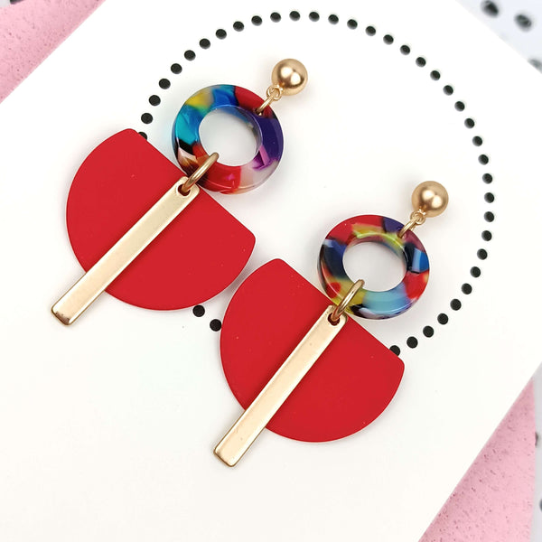 Stunning | Passions | Gold & Bright Red