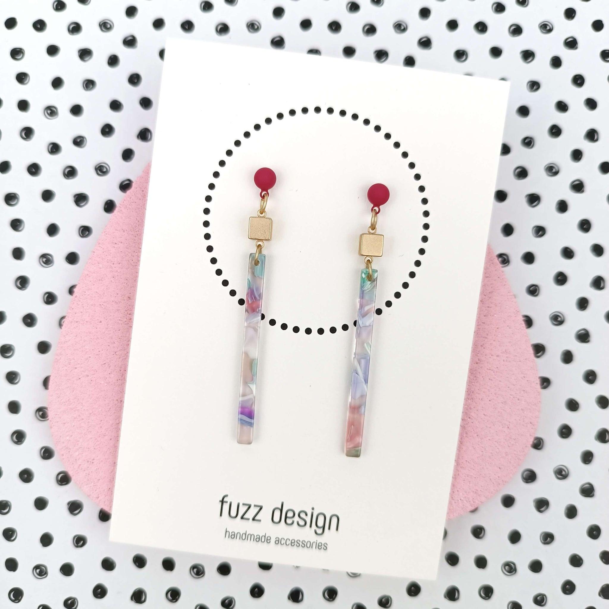 Hello Darling | Springtime | Gold & Raspberry