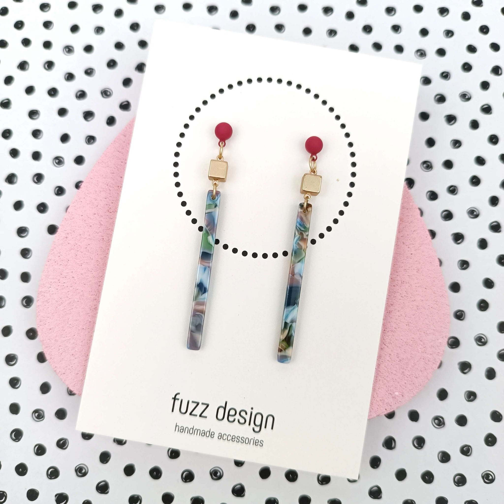 Hello Darling | Forests | Gold & Raspberry