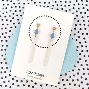 Hello Darling | Snow | Soft Blue & Gold