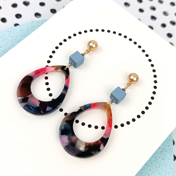 Flow Petite | Calm | Soft Blue & Gold