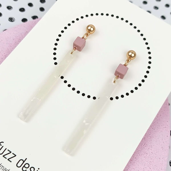 Hello Darling | Snow | Mauve & Gold