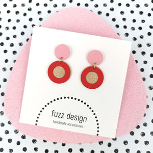 Popular | Gold & Bright Red & Pink