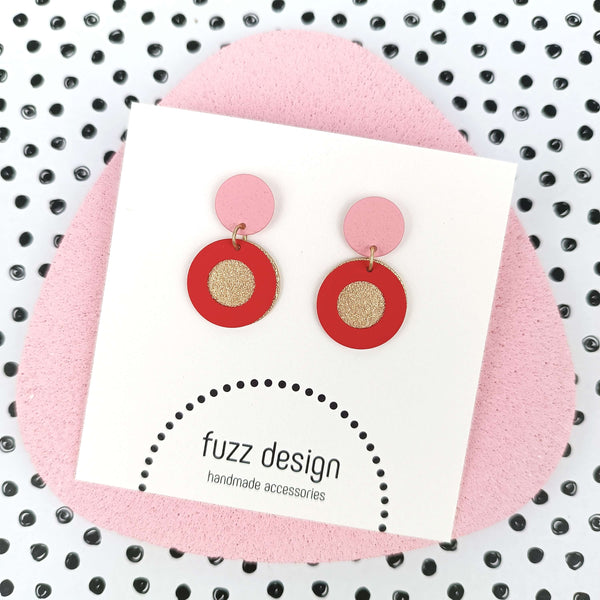 Popular | Gold & Bright Red & Pink