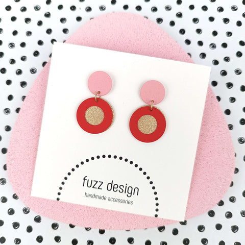 Popular | Gold & Bright Red & Pink
