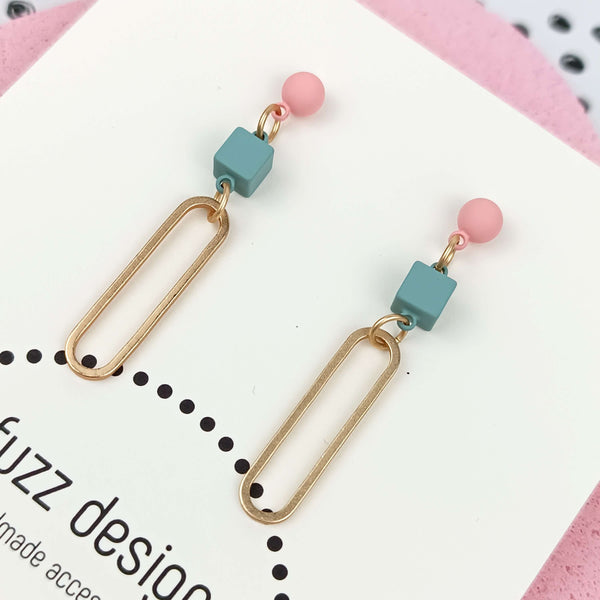 Celebrate | Gold & Sea Green & Pink