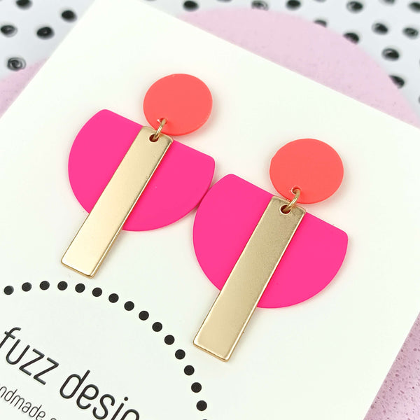 Legendary | Gold & Bright Pink & Bright Orange